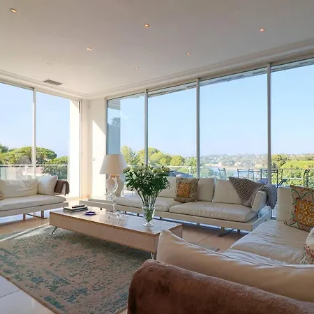 Eden Roc Luxurious With Sea View & Huge Pool In Cap D'antibes Villa